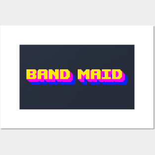 8bit Gaming Style Band Maid Animated Posters and Art